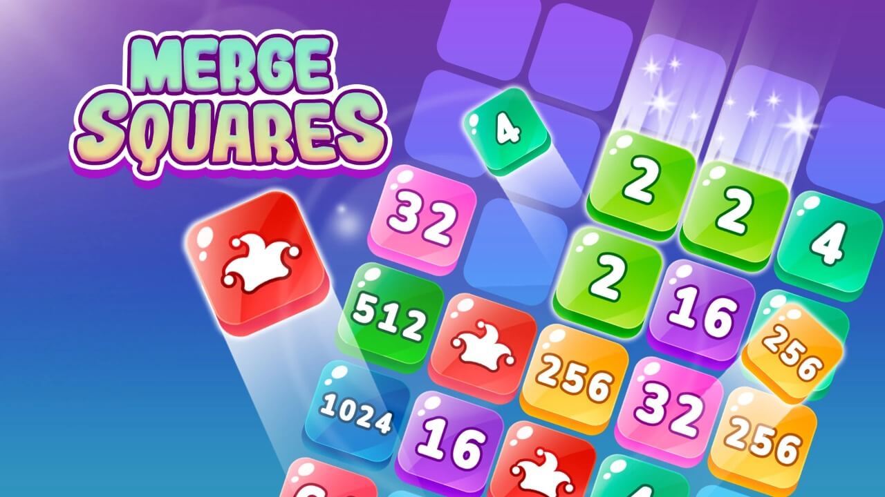 2048 Merge Squares