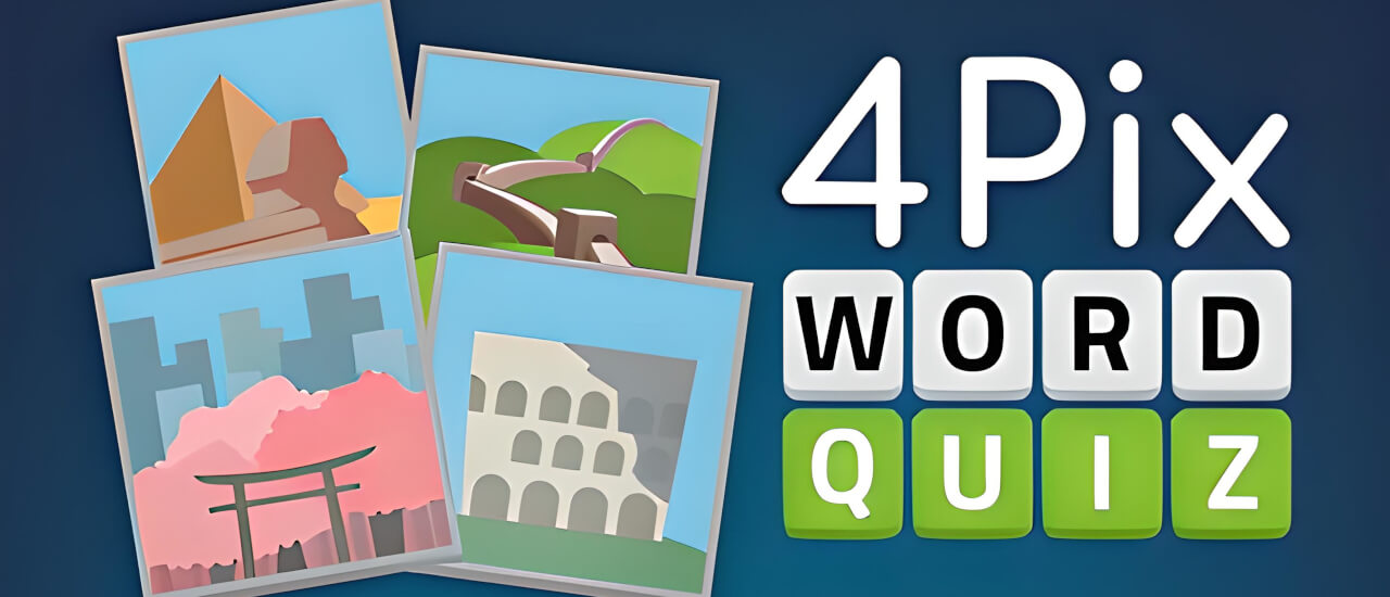 4 Pix Word Quiz