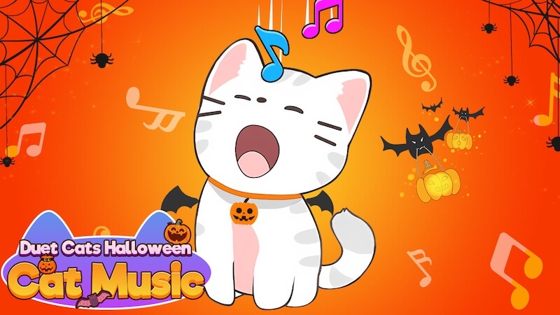 Duet Cats Halloween Cat Music