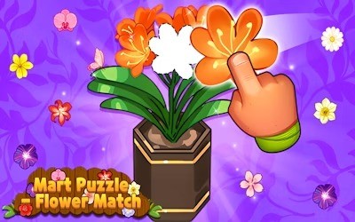 Mart Puzzle Flower Match